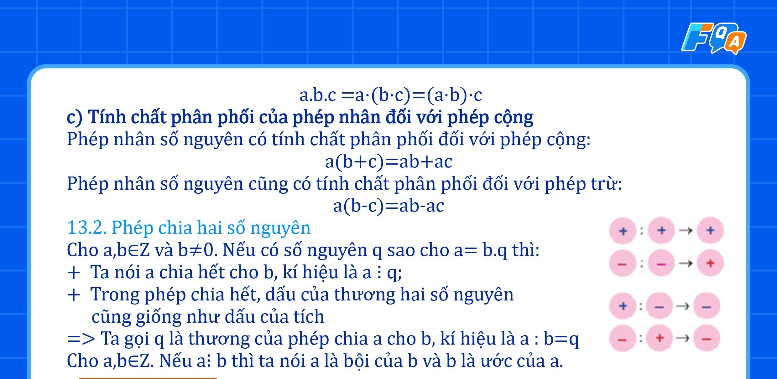 phép chia số nguyên