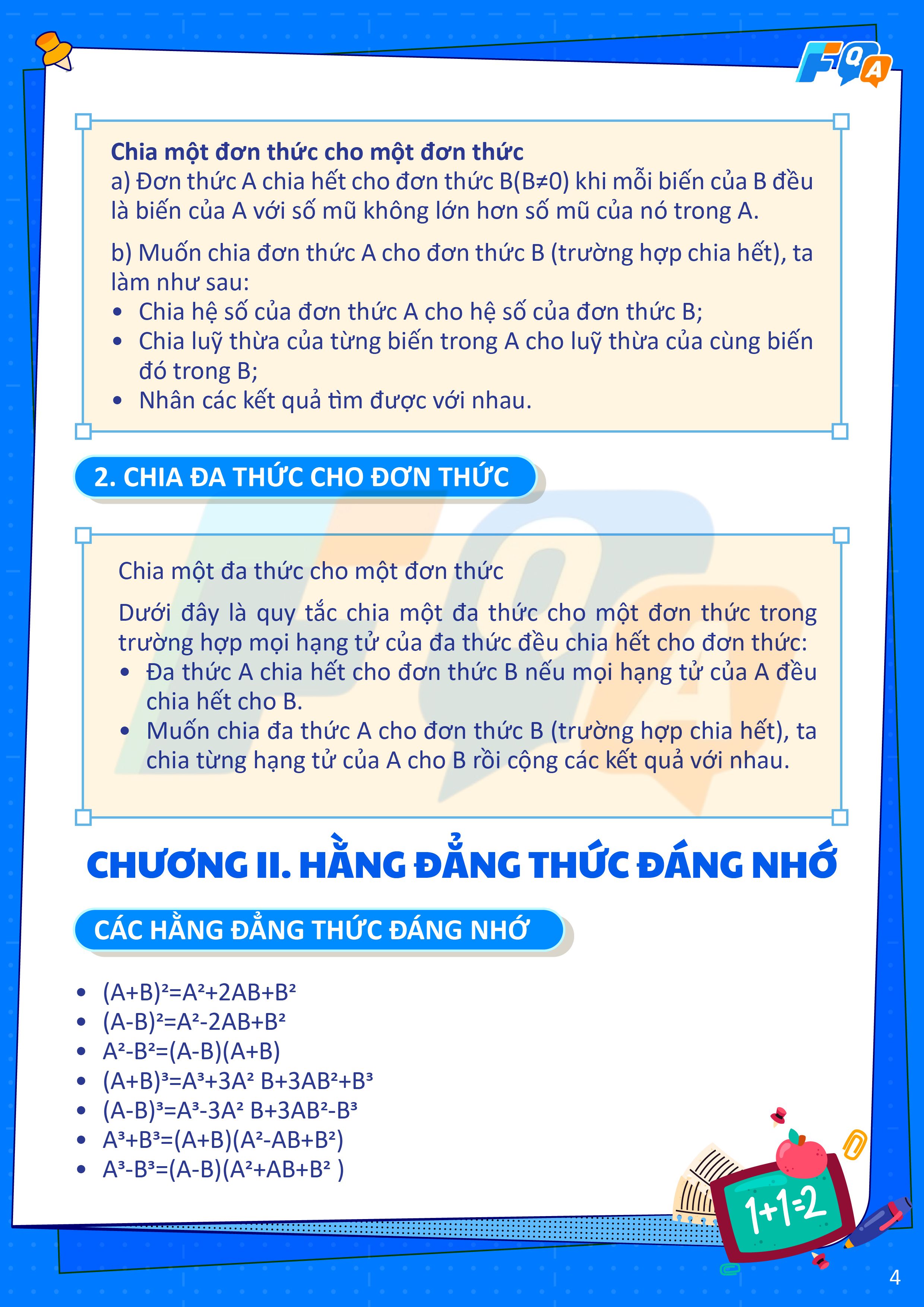 7 hằng đẳng thức đáng nhớ