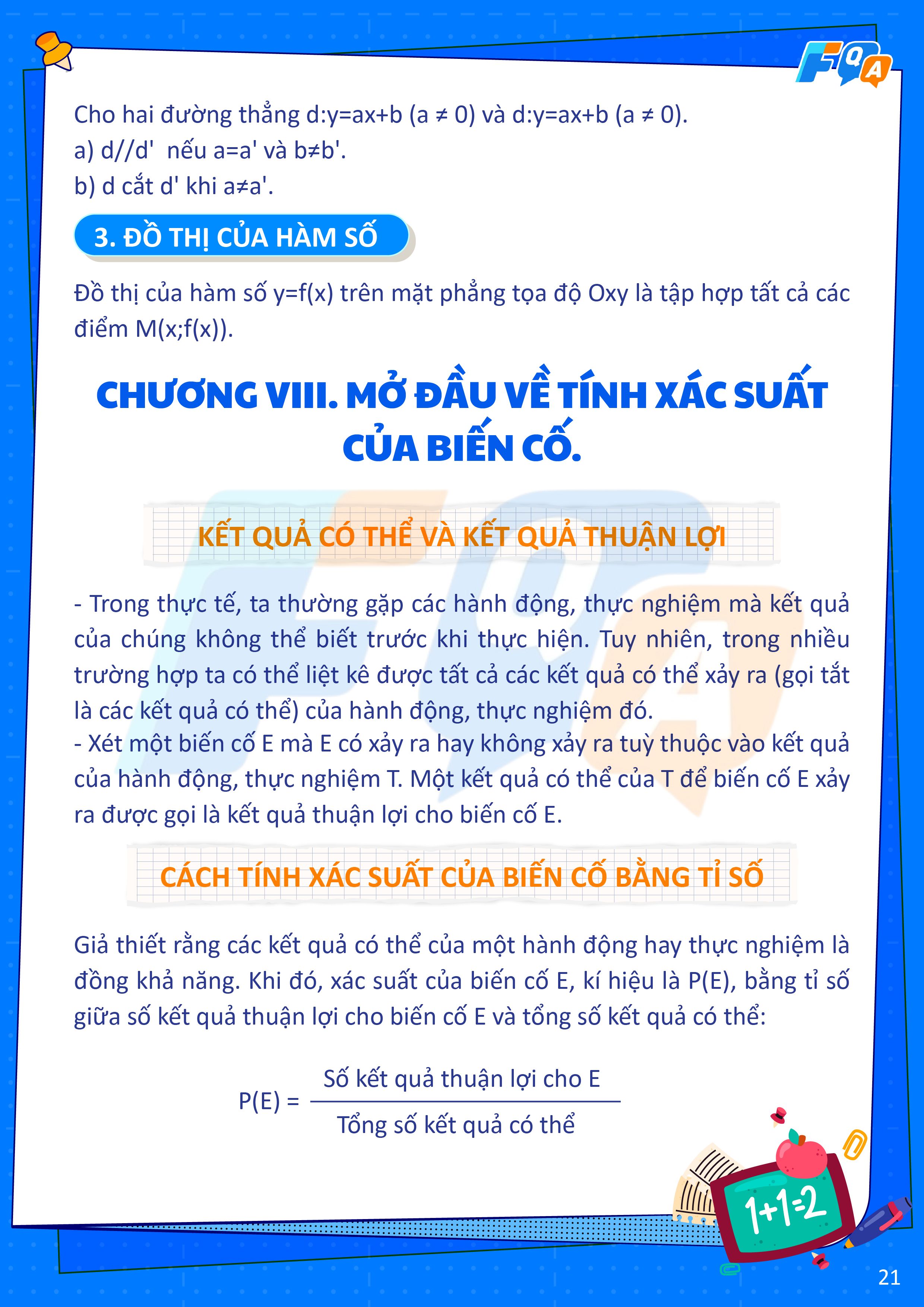 xác suất của biến cố