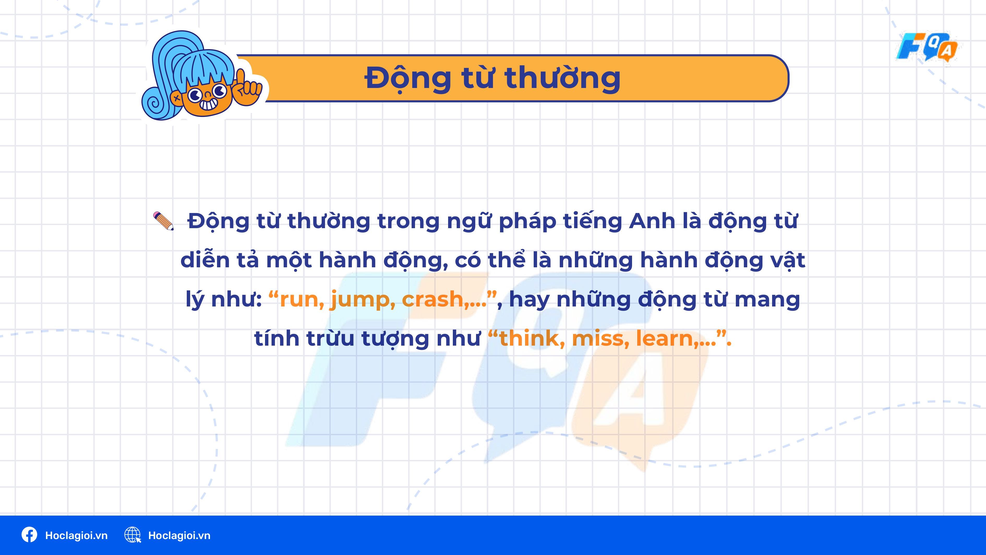 Động từ