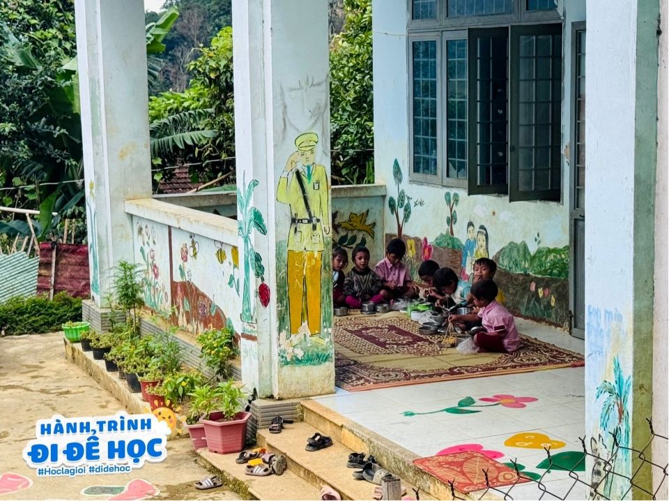 lớp học vùng cao