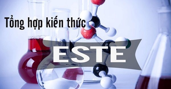 Chuyên đề lý thuyết Este đầy đủ về cấu tạo, phân loại, tính chất