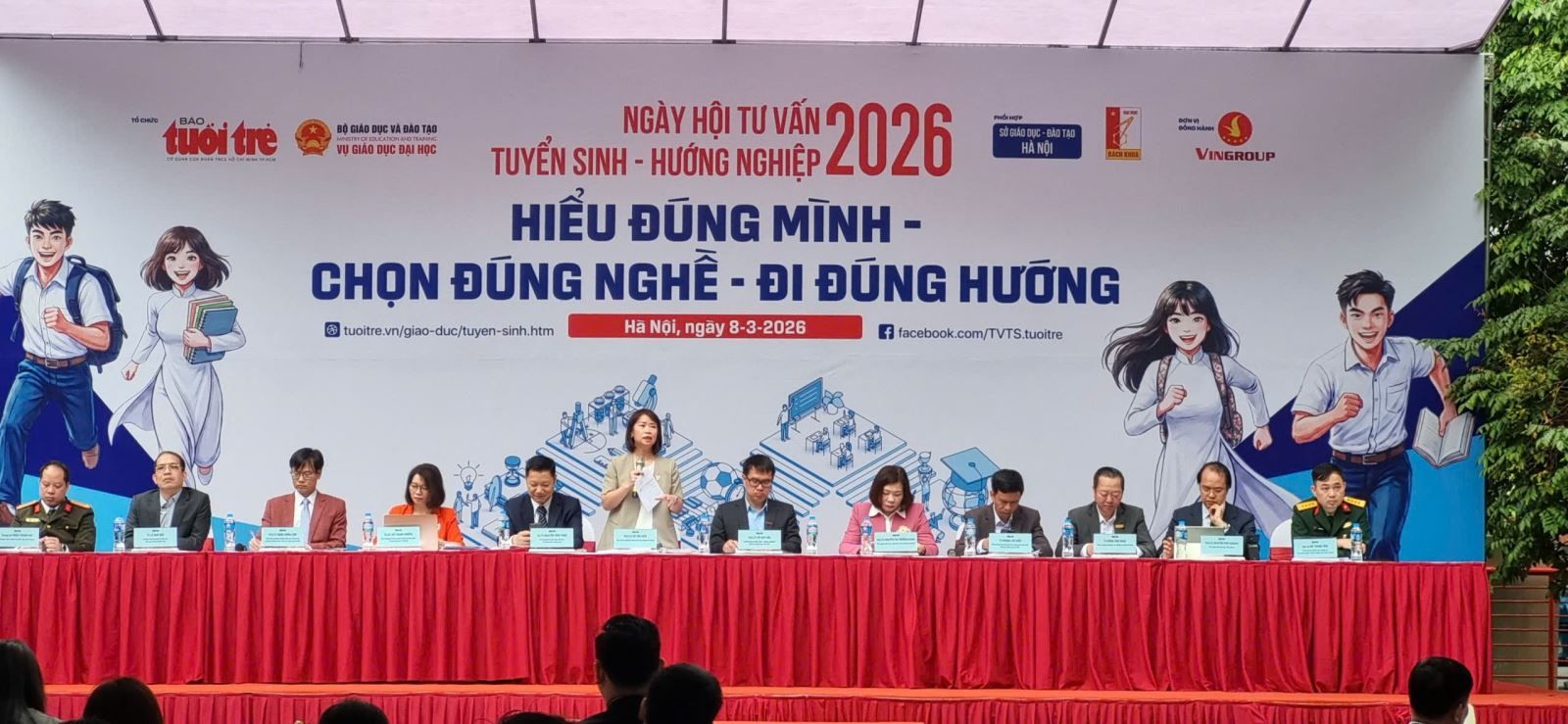 Ngày hội tư vấn tuyển sinh đại học năm 2026 lớn nhất cả nước