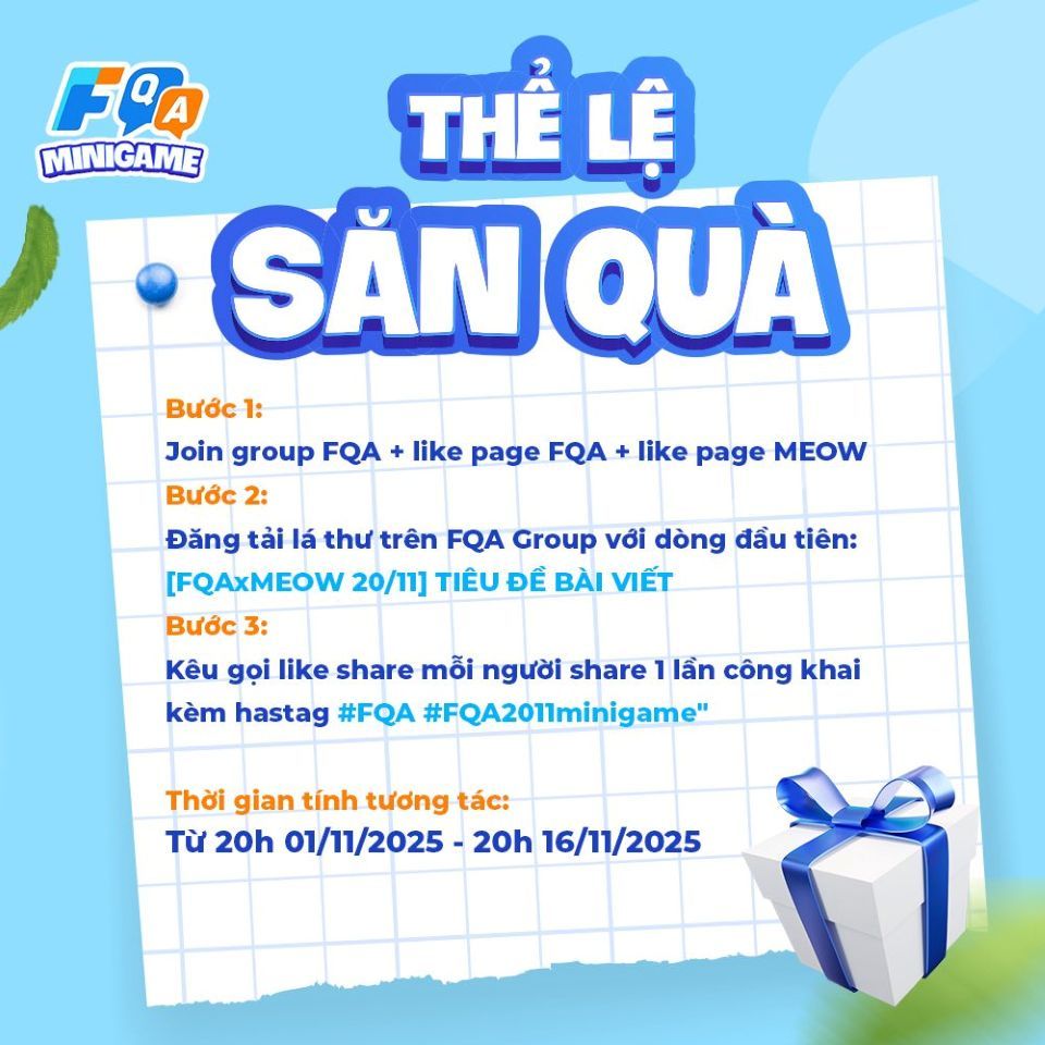 minigame 20/11 ý nghĩa