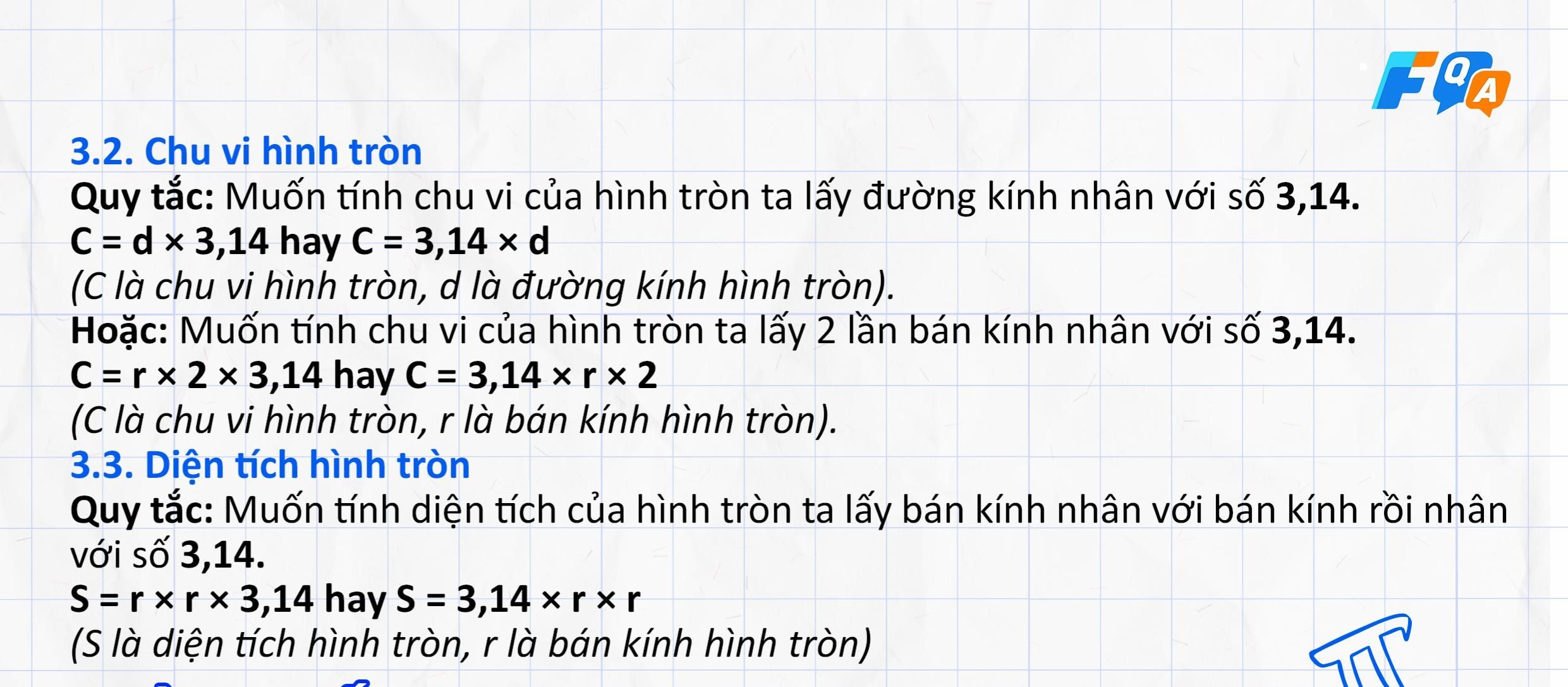 tổng hợp kiến thức hình học toán 5 