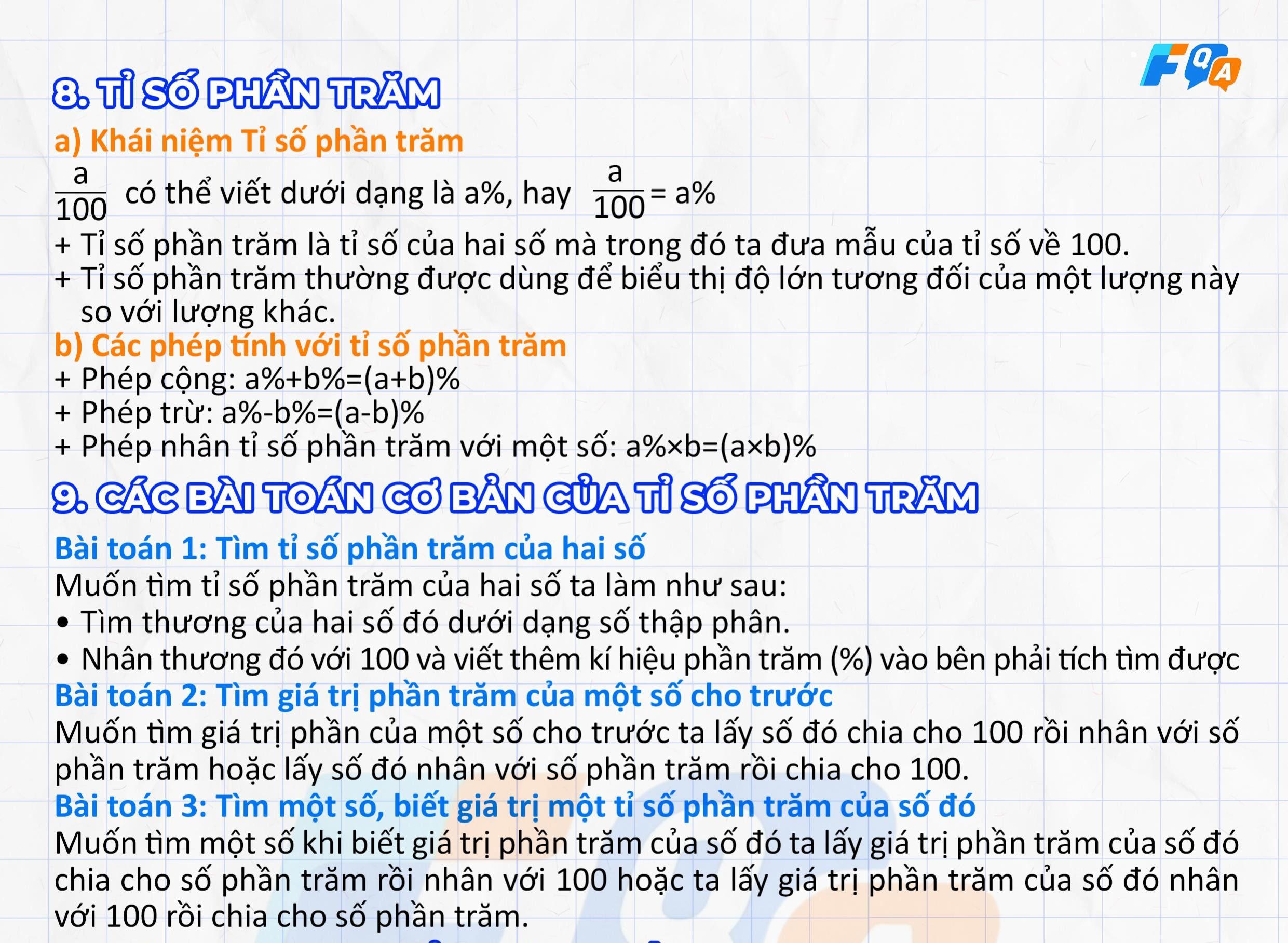 kiến thức toán 5